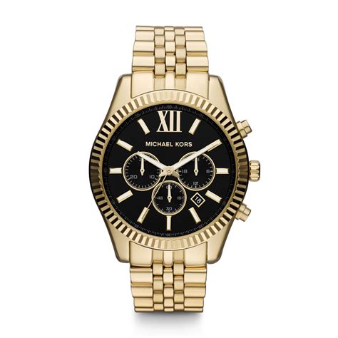 michael kors lexington horloge mk8286|michael kors lexington gold tone.